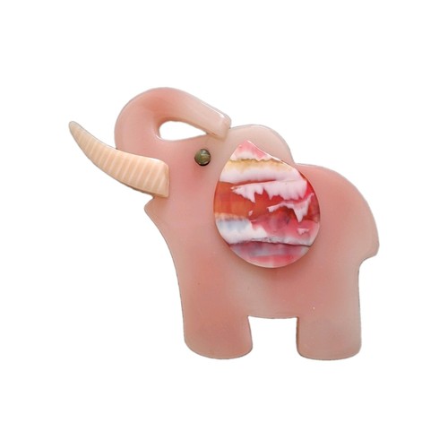 Lea stein genuine brooch - ,