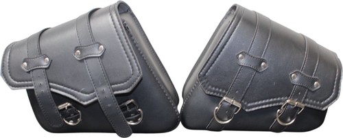 Black faux leather - ac,