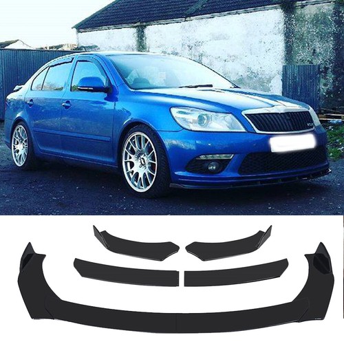 Front bumper spoiler lip - front,