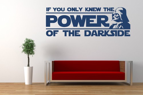 Star wars quote dark - wars, side