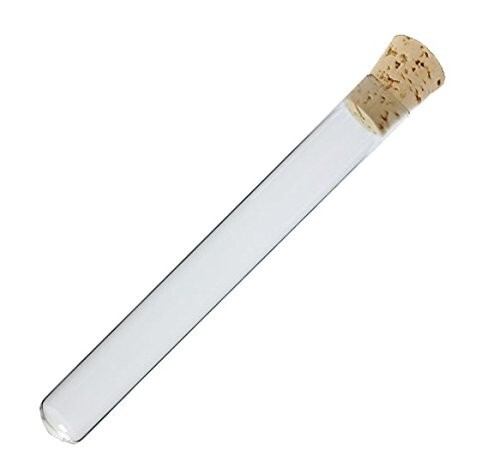 25x200mm glass test tubes cork - test,