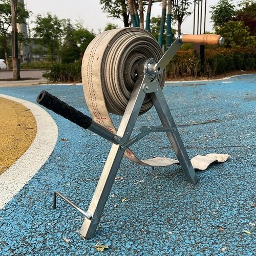 Portable hose reel machine - hose,