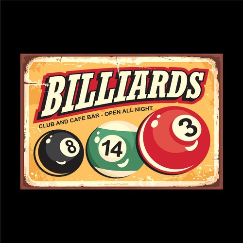 Billiard club and cafe bar