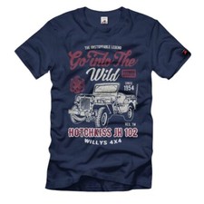 HOTCHKISS jh 102 Willys 4x4 Vintage France SUV Civilian T-Shirt #40923