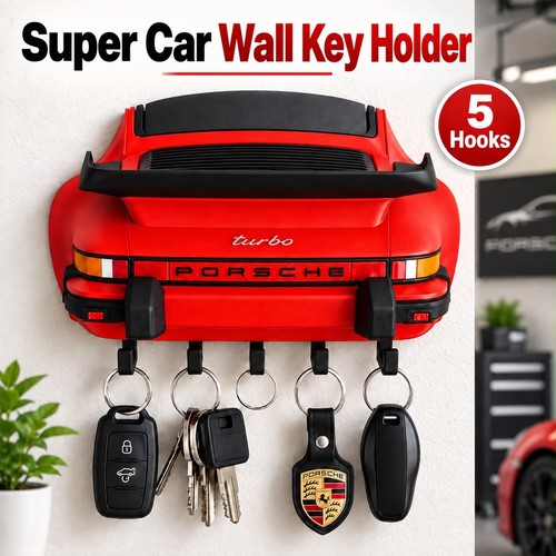 Super car wall key holder - car,