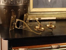 Antique Art Deco c 1920 Brass