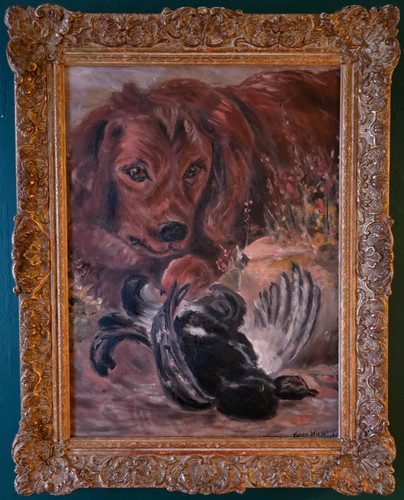 Vintage original oil painting - original,