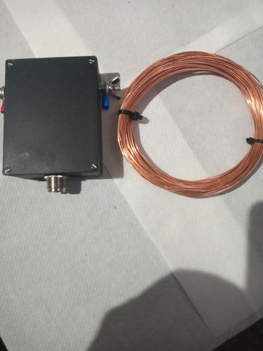 Unun with antenna wire - unun, wire,