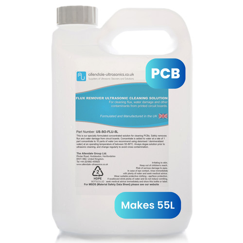 Ultrasonic cleaning fluid - cleaning, 5l