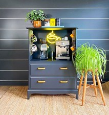 Coffee Bar Station Cabinet