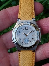 Pretty White Casio Wave Ceptor