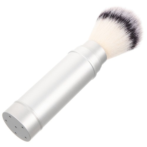 Metal fiber travel beard brush - beard,