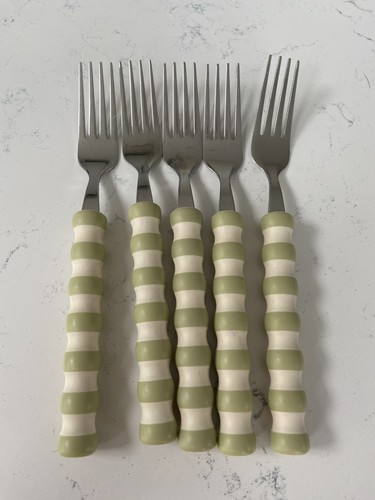 Green cornishware sage - tg,