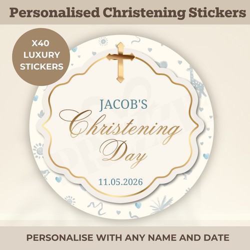 Personalised blue - 40,