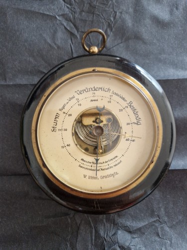 Vintage weather barometer - vintage,