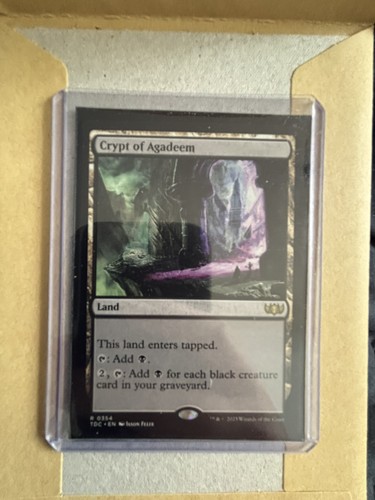 Mtg crypt agadeem tdc - of,