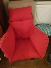 Hanging Egg Chair Rattan Seat Pad Garden Swing Chair Cushion Patio