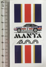 Sticker/Decal, Opel Manta 400, Rothmans, RAC Rally
