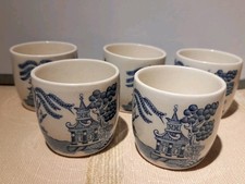 VINTAGE RETRO BLUE & WHITE