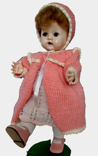 Pedigree 1950s Vintage Walker Doll Hard Plastic Feminine With Outfit VGC