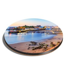 Round MDF Coaster Sunrise