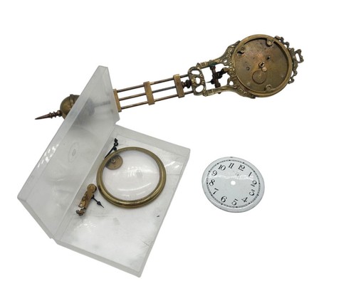 German mystory clock - clock, pendulum