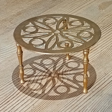 5 inch diameter fretted brass