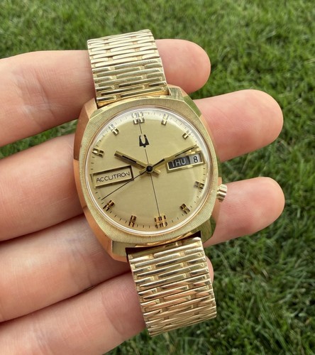 Vintage bulova accutron - vintage, 10k