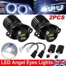 2x 40W LED Angel Eyes Halo Ring Light Bulb For BMW 3 Series E90 E91 LCI No Error