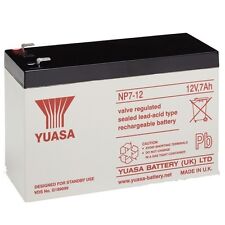 2 X YUASA 12V 7AH FOR Stannah