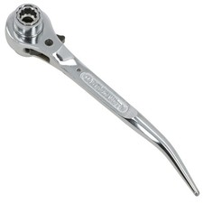 Scaffolding Spanner Ratcheting Ratchet Podger Scaffolders Wrench 14 17 19 21mm