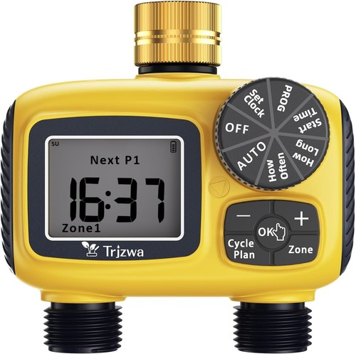 Dual port sprinkler timer - sprinkler, with