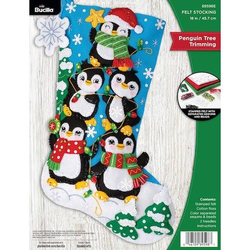 Bucilla felt christmas - bucilla, 18"