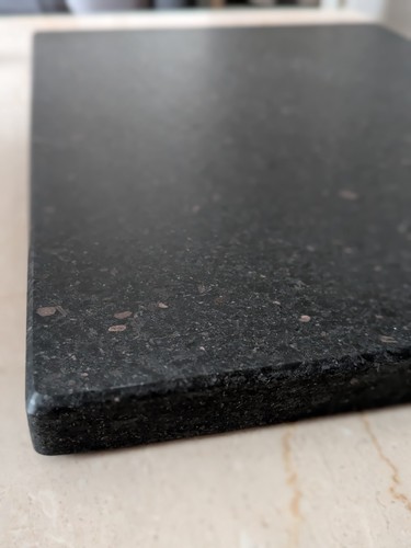 Black granite star galaxy - granite,