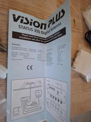 Vision plus vp3 ariel - plus, booster