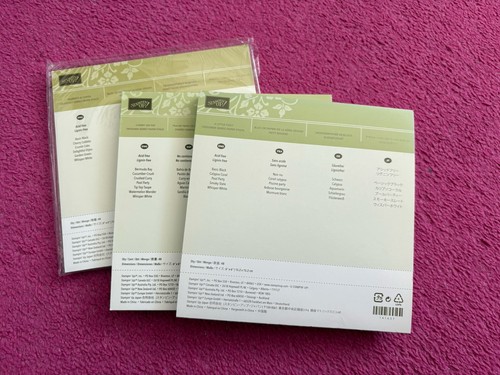 Stampin 6x6 paper pads - 6x6,