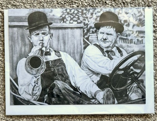 Laurel and hardy - hardy, 8x6