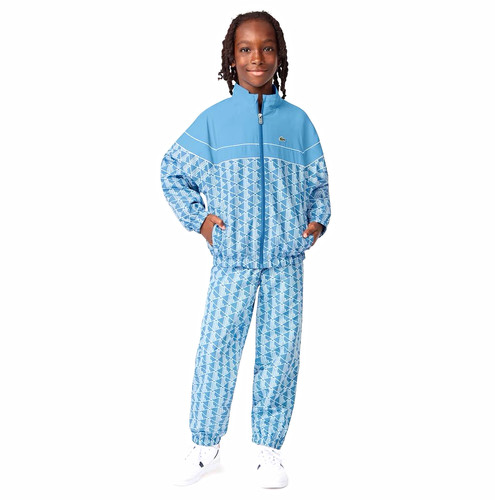 Lacoste boys blue geometric - boys,