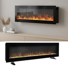 LED Fireplace Media Wall Fire
