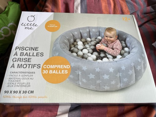 Little grey ball pit - little,