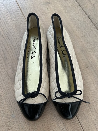 French sole cream - cream, quilted
