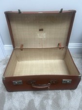 Vintage SPARTAN Suitcase Tan