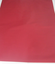 Bright Red vintage look Rexine type paper suit Dansette & wood record player