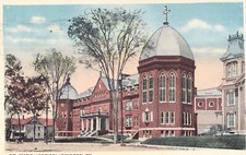 Vintage Postcard "St. Marie Hospital. Lewiston, ME" 1919 **Worldwide ship**