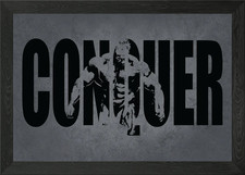 CONQUER Jay Cutler Framed Wall