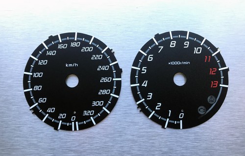 Speedometer discs suitable for