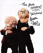Peter Linz signed autographed 8x10 photo Puppeteer Sesame Street Muppets Statler