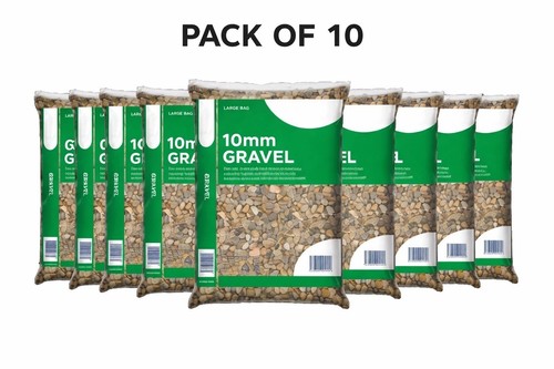 10mm pea shingle gravel 250kg - 10mm,