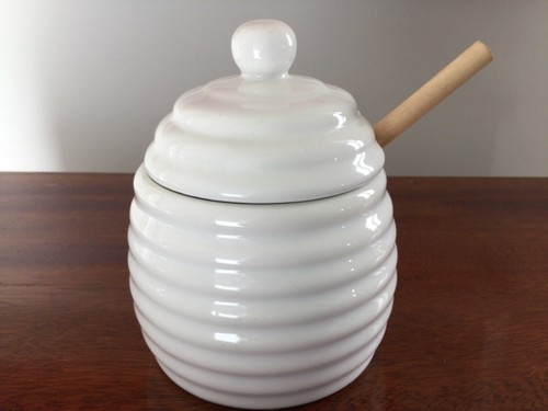 Novelty beehive honey storage - honey,