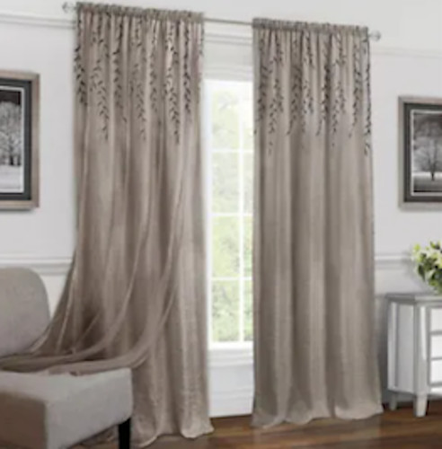 Willow crushed satin - satin, double